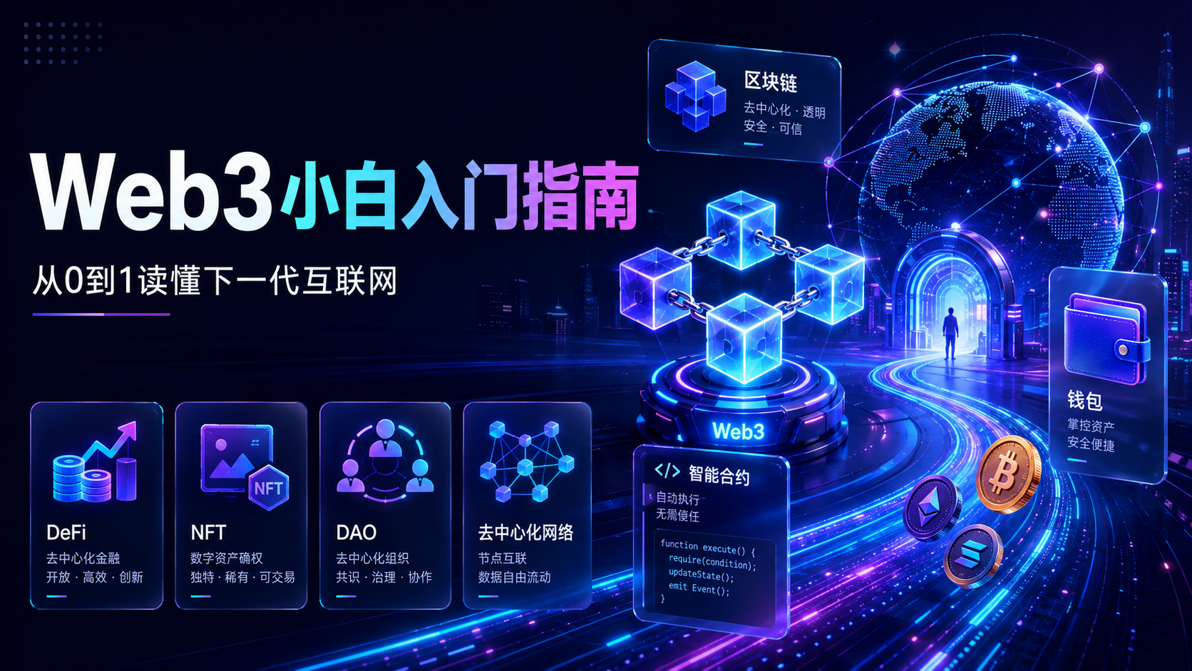 Web3小白入门指南：从0到1读懂下一代互联网