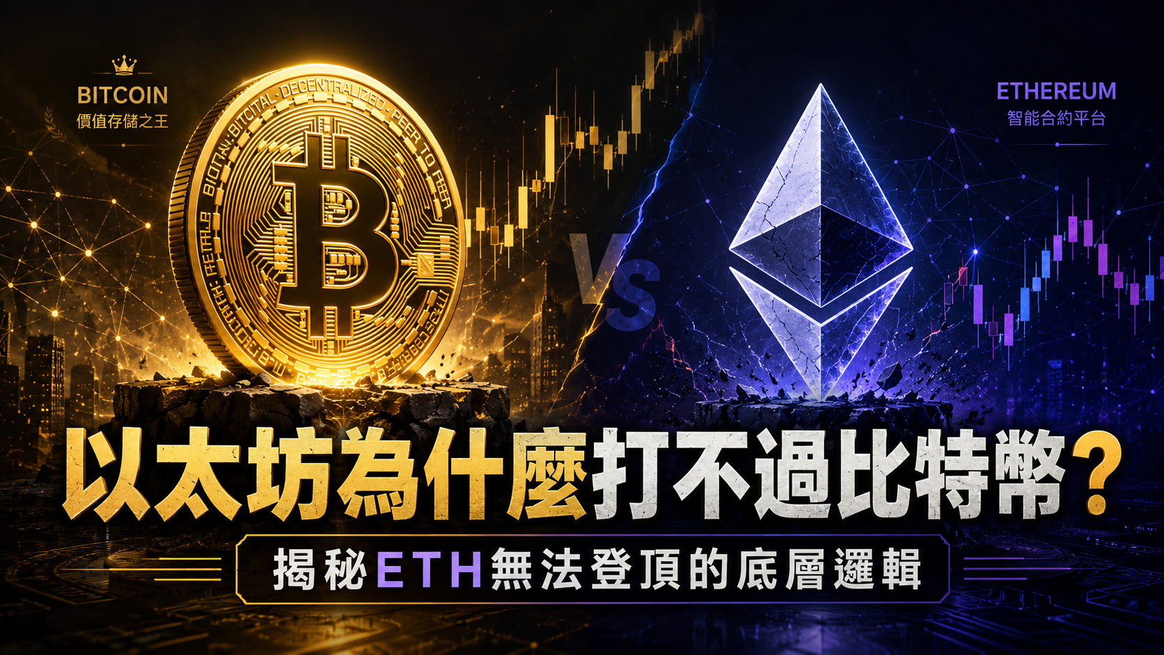 以太坊为什么打不过比特币？