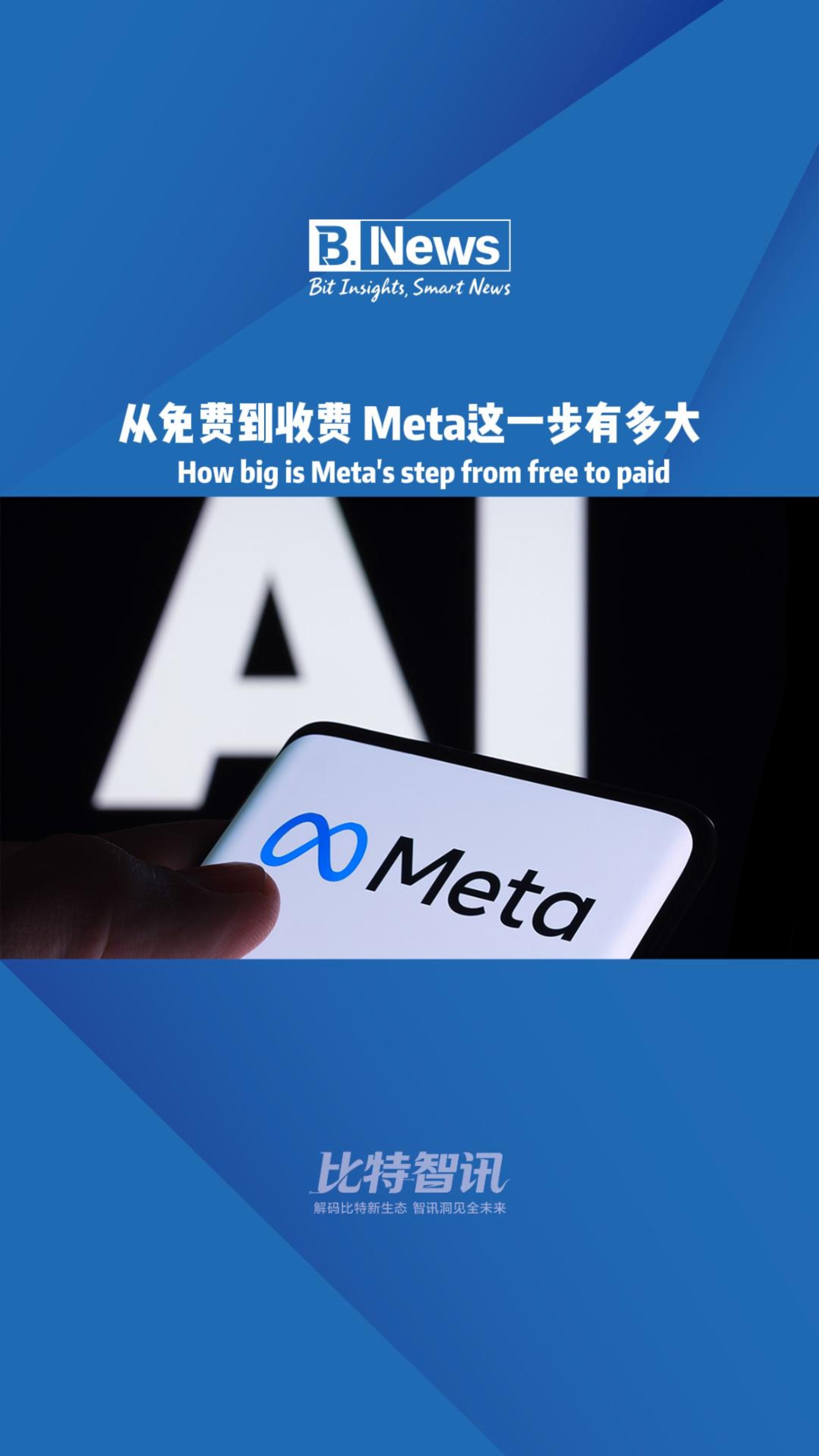 从免费到收费 Meta这一步有多大