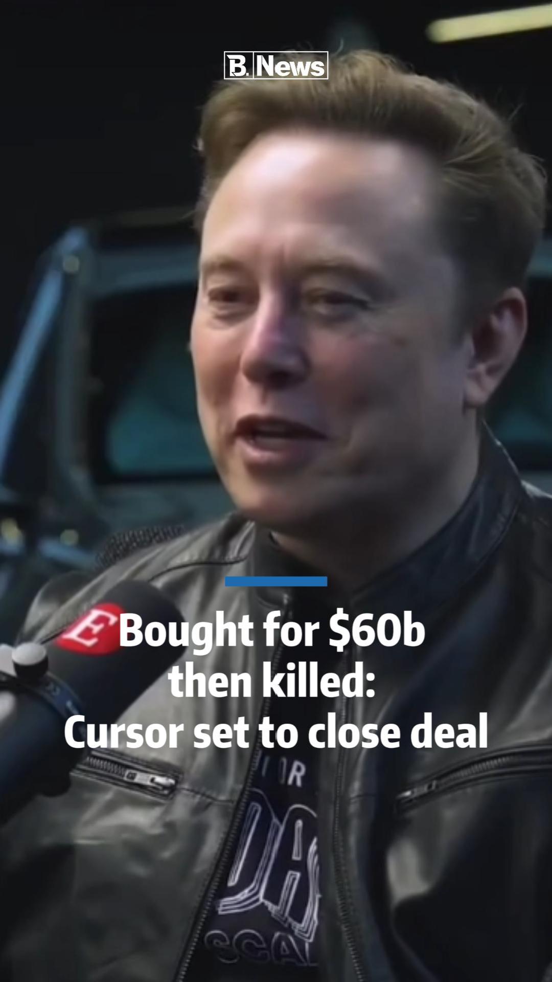 Bought for $60b then killed: Cursor set to close deal