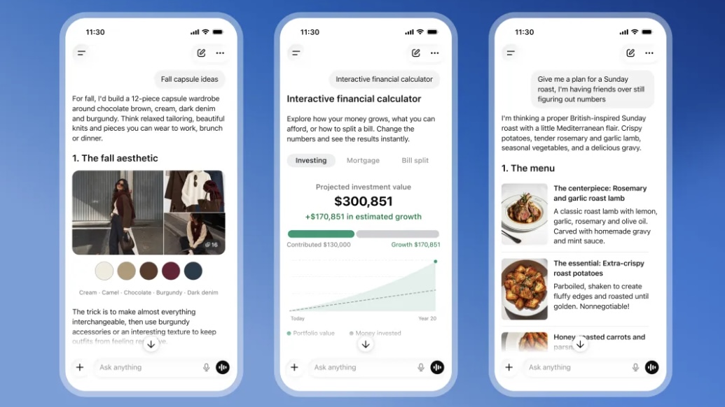 OpenAI Rolls Out GPT-6 and Intelligent UI: ChatGPT Can Now Generate Interactive Interfaces on the Fly